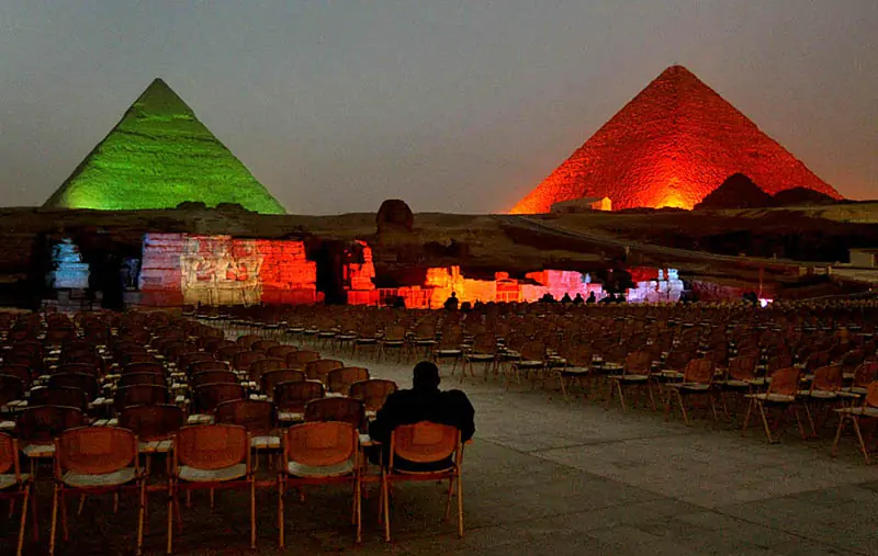 Sound & Light Show at the Pyramids