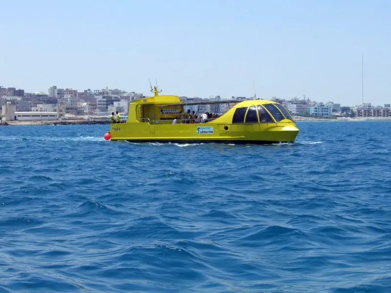 A Trip among the Red Sea by a Semi Submarine in Sharm el Sheikh